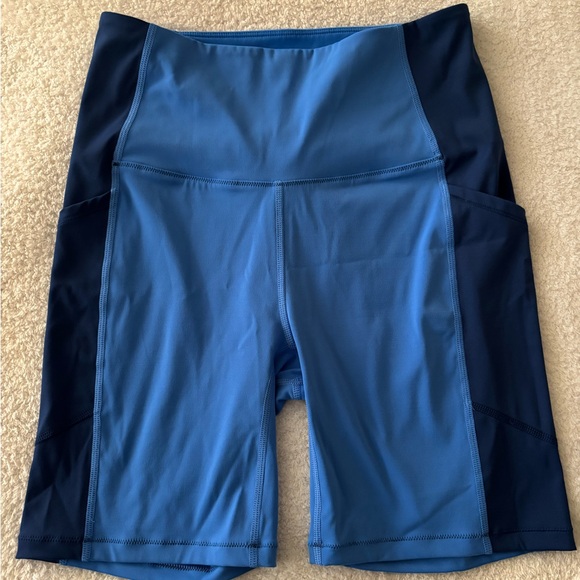 SOLID & STRIPED Sports Women’s Blue Shorts - Picture 3 of 10